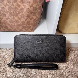 Coach Black Wallet